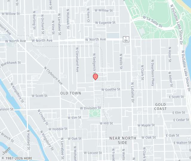 Location Map: 152 W. Huron Street, Suite 100 Chicago, IL 60654